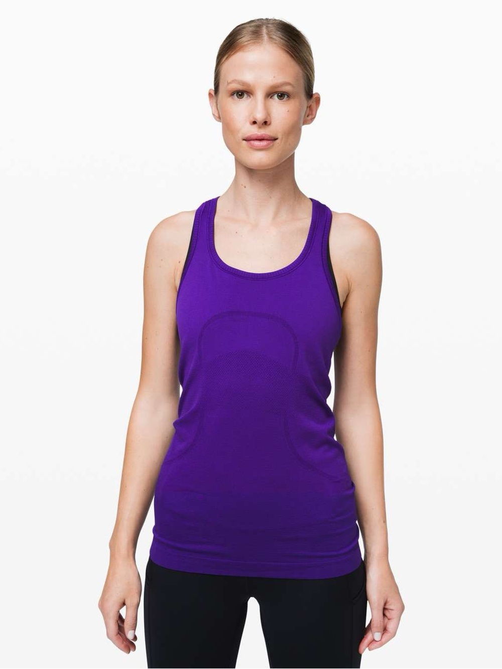 Lululemon Swiftly Tech Razorback Tank in Dark Purple